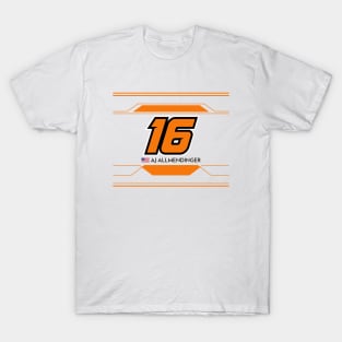 AJ Allmendinger #16 2023 NASCAR Design T-Shirt